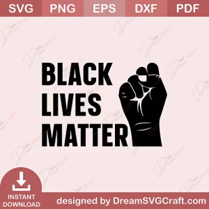 Black Lives Matter SVG
