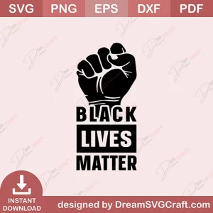 Black Lives Matter SVG