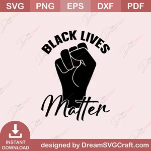 Black Lives Matter SVG