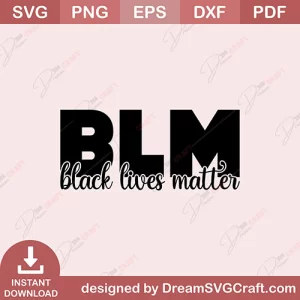 Black Lives Matter SVG