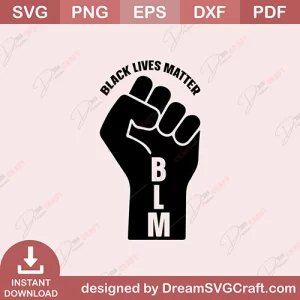 Black Lives Matter SVG