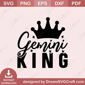 Gemini King SVG