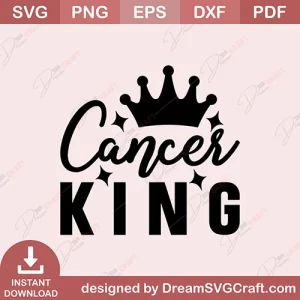 Cancer King SVG