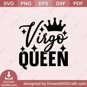 Virgo Queen SVG