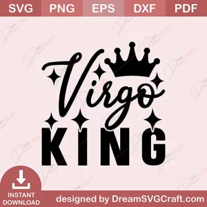 Virgo King SVG
