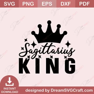 Sagittarius King SVG