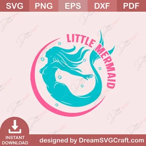 Little Mermaid SVG