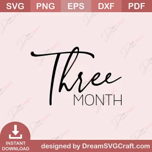 Three Month SVG
