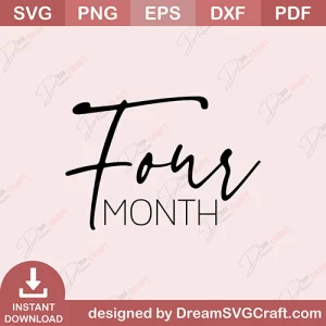 Four Month SVG