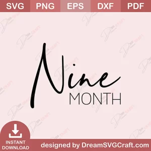 Nine Month SVG