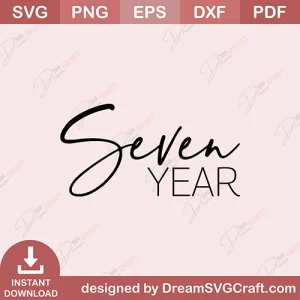 Seven Year SVG