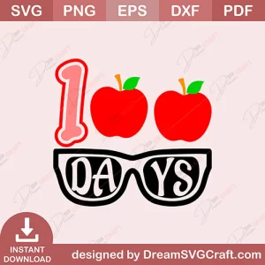 100 Days SVG