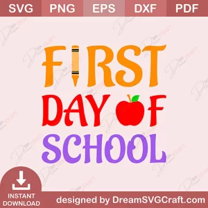 First 100 Days Of School SVG