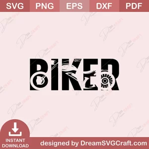Biker SVG