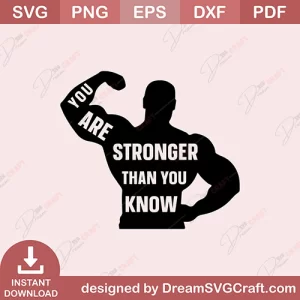 You Are Stronger Than You Know SVG