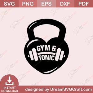 Gym And Tonic SVG
