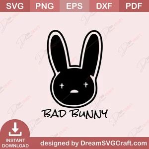 Bad Bunny SVG