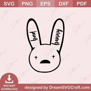 Bad Bunny SVG