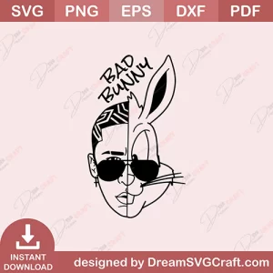 Bad Bunny SVG