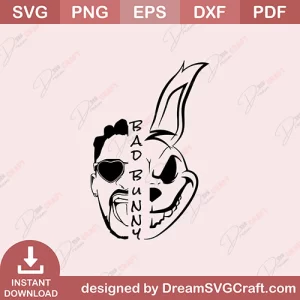 Bad Bunny SVG