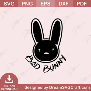 Bad Bunny SVG