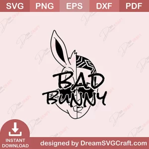 Bad Bunny SVG