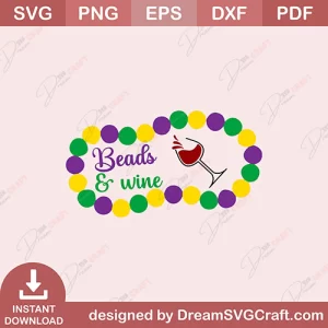 Beads And Wine SVG