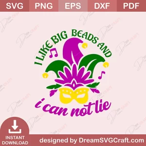 I Like Big Beads And I Can Not Lie SVG