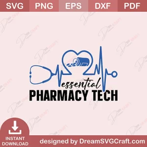 Essevtial Pharmacy Tech SVG