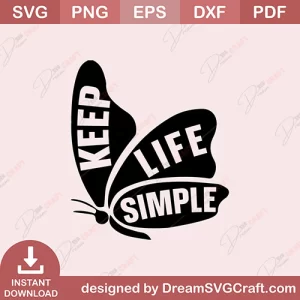 Keep Life Simple SVG