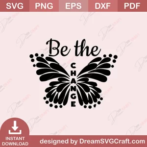 Be The Change SVG