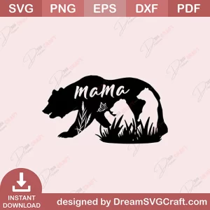 Mama Bear SVG