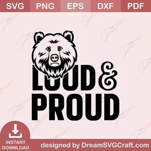 Loud And Proud SVG