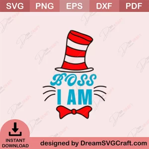 Boss I Am SVG
