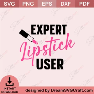Expert Lipstick User SVG