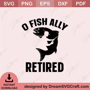 O Fish Ally Retired SVG