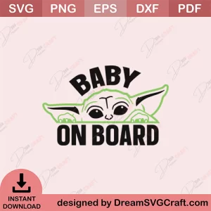 Baby On Board SVG
