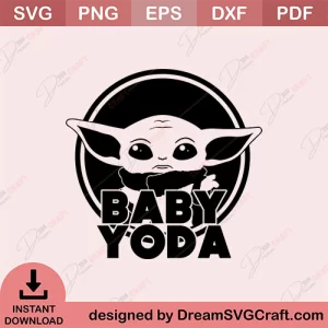 Baby Yoda SVG