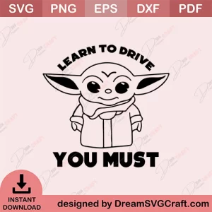 Learn To Drive You Must SVG