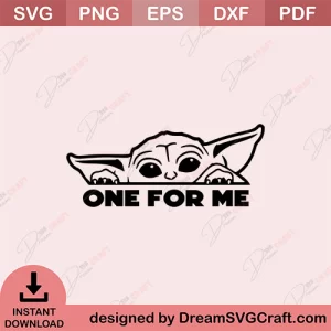 One For Me SVG