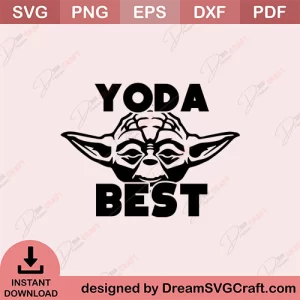 Yoda Best SVG