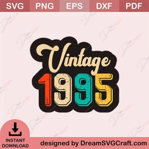 Vintage 1995 SVG