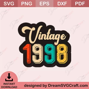 Vintage 1998 SVG