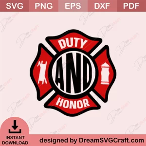 Duty And Honor SVG