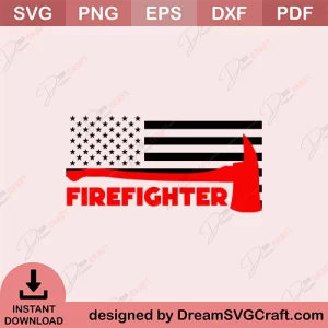 Firefighter SVG