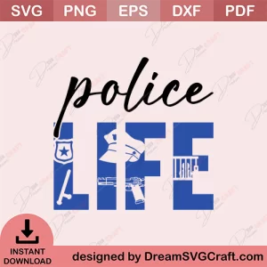 Police Life SVG