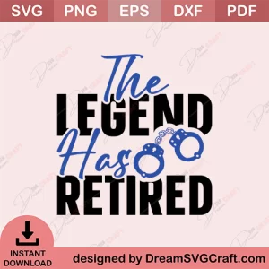 The Legend Has Retired SVG
