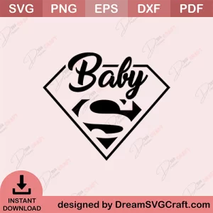 Baby Superhero SVG