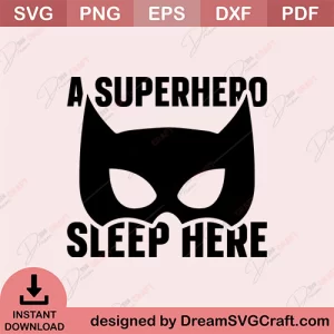 A Super Sleep Here SVG