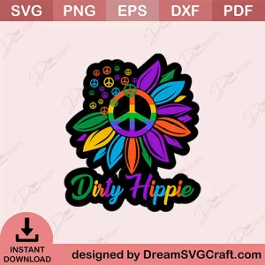 Dirty Hippie SVG